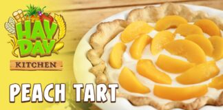 Pie de Melocotones de HayDay Tarta de Melocotones de HayDay