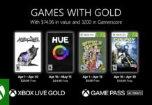 Games with Gold para abril de 2022 Games with Gold para abril de 2022
