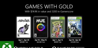 Games with Gold para abril de 2022 Games with Gold para abril de 2022