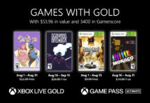 Games with Gold para agosto de 2022 Games with Gold para agosto de 2022