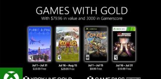Games with Gold para julio de 2021 Games with Gold para julio de 2021