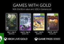 Games with Gold para julio de 2022 Games with Gold para julio de 2022