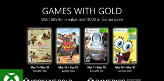 Games with Gold para marzo de 2022 Games with Gold para marzo de 2022