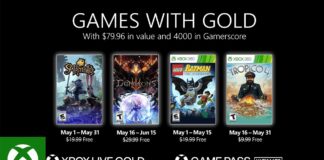 Games with Gold para mayo de 2021 Games with Gold para mayo de 2021