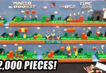 Nivel de LEGO Super Mario Bros totalmente motorizado Nivel de LEGO Super Mario Bros totalmente motorizado