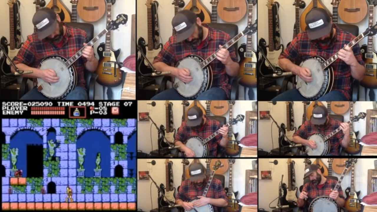 Castlevania Wicked child cover interpretado por Banjo Guy Ollie