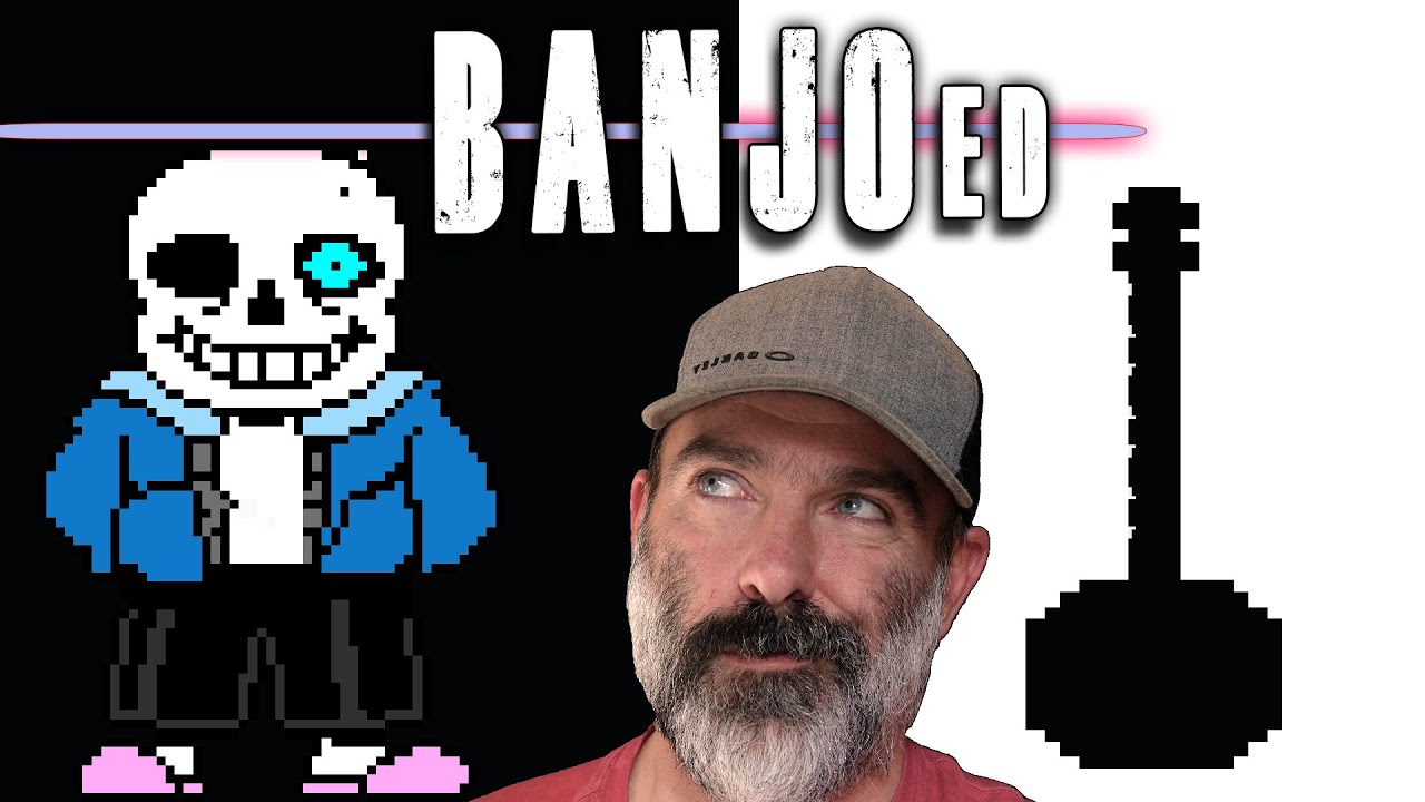 The Original Undertale MEGALOVANIA interpretado por Banjo Guy Ollie