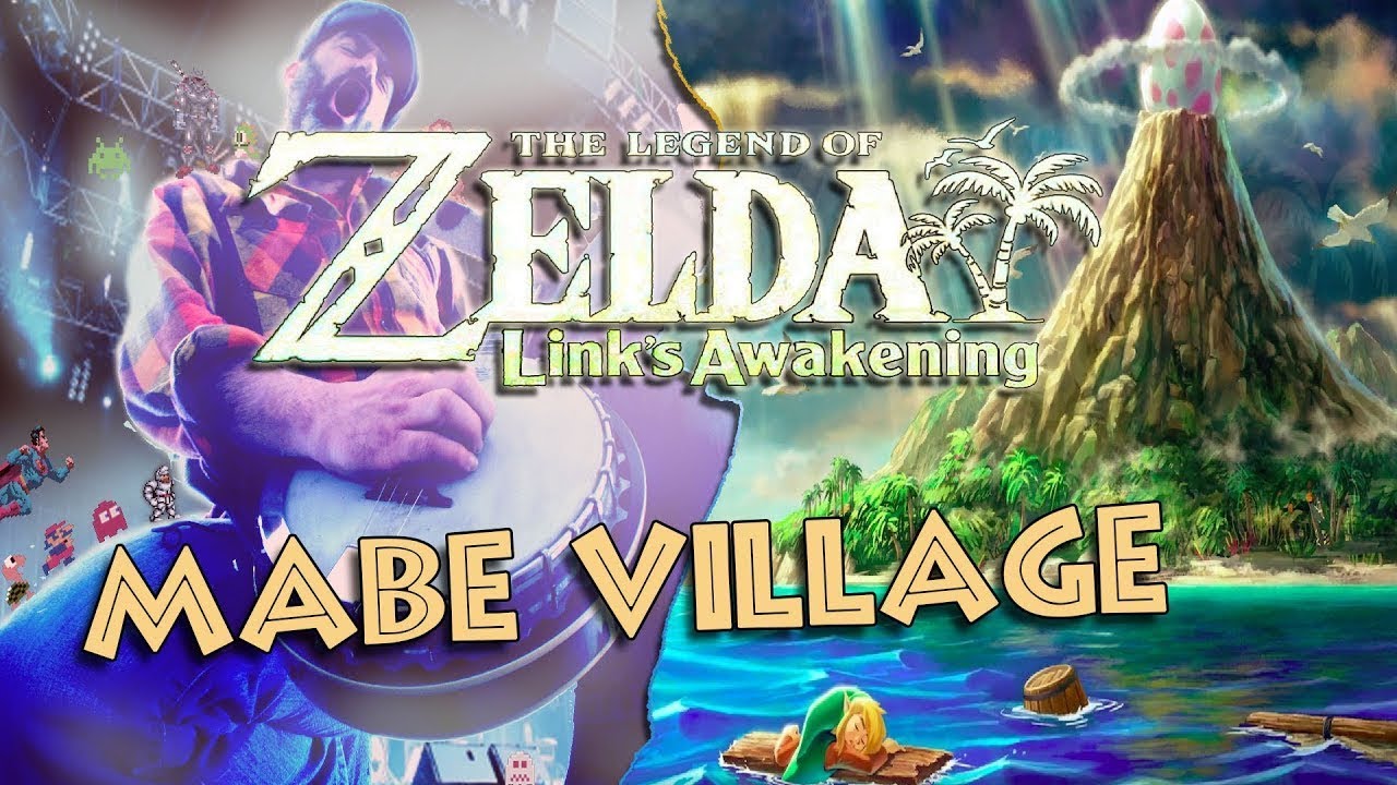 Zelda - Link's Awakening - Mabe Village interpretado por Banjo Guy Ollie