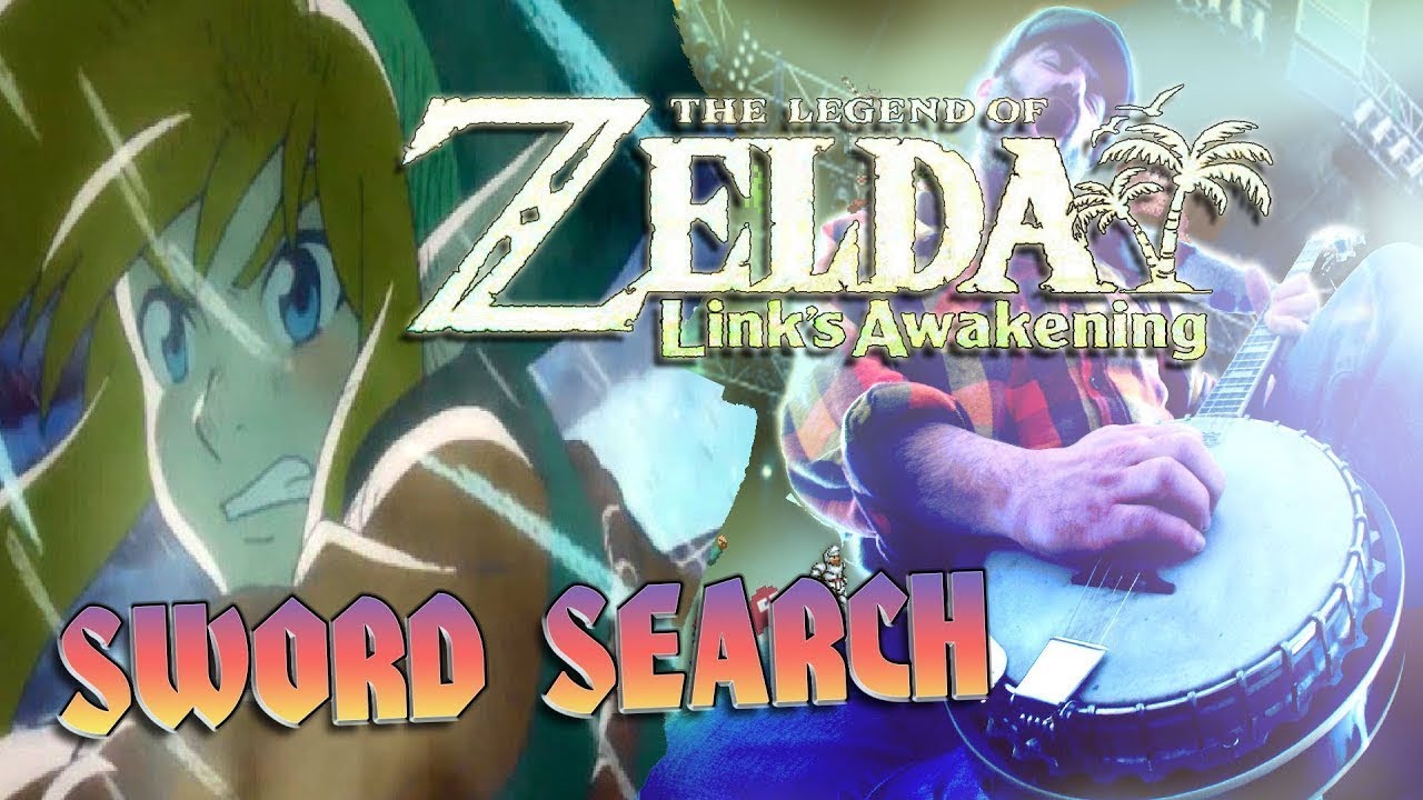 Zelda Link's Awakening - Sword Search - interpretado por Banjo Guy Ollie