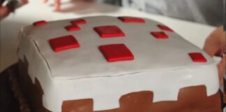 Como hacer un queque de Minecraft Como hacer un queque de Minecraft