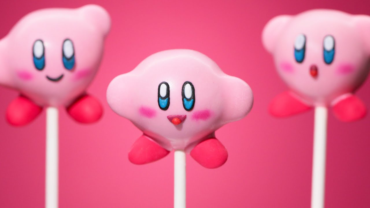 Kirby Cake Pops