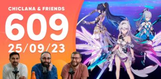 Chiclana & Friends episodio 609 – Adiós a Kamiya, Reviews de EA Sports FC 24, HoYoverse, Lanzamientos semanales Chiclana & Friends episodio 609