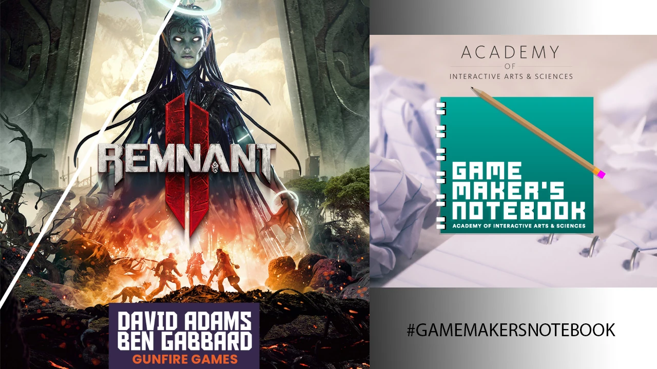 Podcast Game Makers Notebook episodio 184 entrevista a David Adams y Ben Gabbard