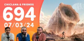 Chiclana & Friends episodio 694 – Demo de Princess Peach: Showtime!, Despidos e IAs, Los juegos más feos Chiclana & Friends episodio 694