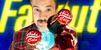 Nuka Cola especialmente creada para Tim Cain Nuka Cola especialmente creada para Tim Cain
