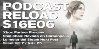 Podcast Reload Programa 06 Temporada 16 – Xbox Partner Preview, Shin-chan Nevado en Carbónpolis, Silent Hill 2, NHL 25 Podcast Reload Programa 06 Temporada 16