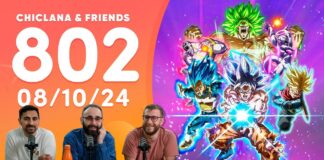 Chiclana & Friends episodio 802 – Dragon Ball: Sparking! Zero, UVI-soft, Regalitos de Japón Chiclana & Friends episodio 802