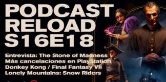 Podcast Reload Programa 18 Temporada 16 – PlayStation Studios, The Stone of Madness, Lonely Mountain: Snow Riders Podcast Reload Programa 18 Temporada 16