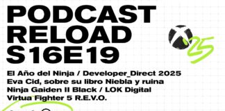 Podcast Reload Programa 19 Temporada 16 – Developer_Direct 2025, Ninja Gaiden II Black, Virtua Fighter 5 R.E.V.O. Podcast Reload Programa 19 Temporada 16