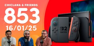 Chiclana & Friends episodio 853 -Anuncio de Nintendo Switch 2 Chiclana & Friends episodio 853