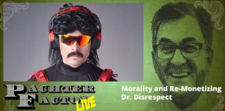 Pachter Factor Live E16 – Moralidad en los negocios y re-monetización del Dr. Disrespect Pachter Factor Live Episode 16 - Moralidad en los negocios y re-monetización del Dr. Disrespect