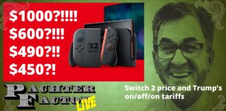 Pachter Factor Live E27 – El futuro precio de Switch 2 y los aranceles on/off/on/off de Trump Pachter Factor Live E27