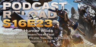 Podcast Reload Programa 23 Temporada 16 – Fable, Warner, Steam Next Fest, Monster Hunter Wilds, Pirate Yakuza in Hawaii Podcast Reload Programa 23 Temporada 16