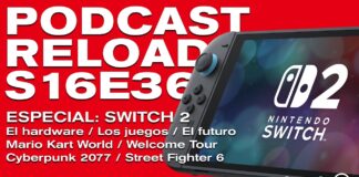 Podcast Reload Programa 36 Temporada 16 – Especial Switch 2: el hardware, los juegos, el futuro Podcast Reload Programa 36 Temporada 16