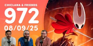 Chiclana & Friends episodio 972 – Impresiones de Silksong, La beta de Marvel Tōkon, Lanzamientos de la semana Chiclana & Friends episodio 972