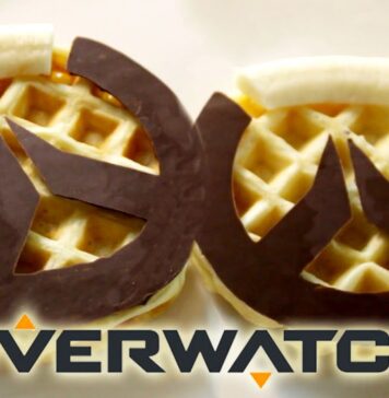 Cómo hacer OVERWAFFLES de Overwatch Cómo hacer OVERWAFFLES de Overwatch