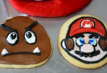 Como hacer galletas de Super Mario con Royal Icing Como hacer galletas de Super Mario con Royal Icing