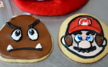 Como hacer galletas de Super Mario con Royal Icing Como hacer galletas de Super Mario con Royal Icing