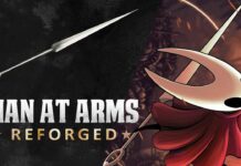 Forjando la espada de Hollow Knight: Silksong – Man at Arms: Reforged Forjando la espada de Hollow Knight: Silksong - Man at Arms: Reforged