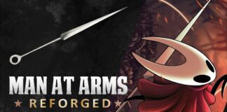 Forjando la espada de Hollow Knight: Silksong – Man at Arms: Reforged Forjando la espada de Hollow Knight: Silksong - Man at Arms: Reforged