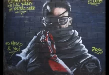 Grafiti de Metal Gear Solid V The Phantom Pain Grafiti de Metal Gear Solid V The Phantom Pain
