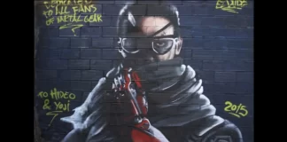 Grafiti de Metal Gear Solid V The Phantom Pain Grafiti de Metal Gear Solid V The Phantom Pain