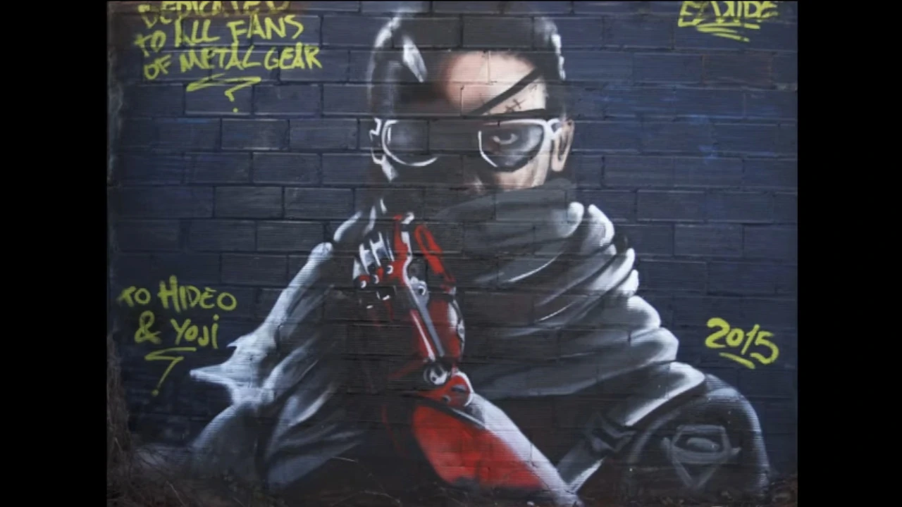 Grafiti de Metal Gear Solid V The Phantom Pain Grafiti de Metal Gear Solid V The Phantom Pain