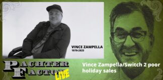 Pachter Factor Live E61 – Vince Zampella, descansa en paz – Las ventas navideñas de Switch 2 han sido muy bajas Pachter Factor Live E61