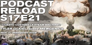 Podcast Reload Episodio 21 Temporada 17 – Mewgenics, Nioh 3, MálagaJam, Entrevista: Tyler Glaiel Podcast Reload Episodio 21 Temporada 17 - Mewgenics, Nioh 3, MálagaJam, Entrevista Tyler Glaiel