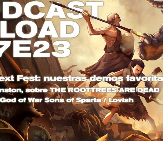 Podcast Reload Episodio 23 Temporada 17 – Steam Next Fest, God of War Sons of Sparta, Entrevista: The Roottrees are Dead Podcast Reload Episodio 23 Temporada 17