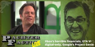 Pachter Factor Live E64 – Xbox en grave peligro, GTA VI solo en formato digital, Google Genie Pachter Factor Live E64