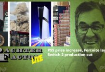 Pachter Factor Live E71 – Subida de precio de la PS5, despidos en Fortnite, recorte en la producción de la Switch 2 Pachter Factor Live E71