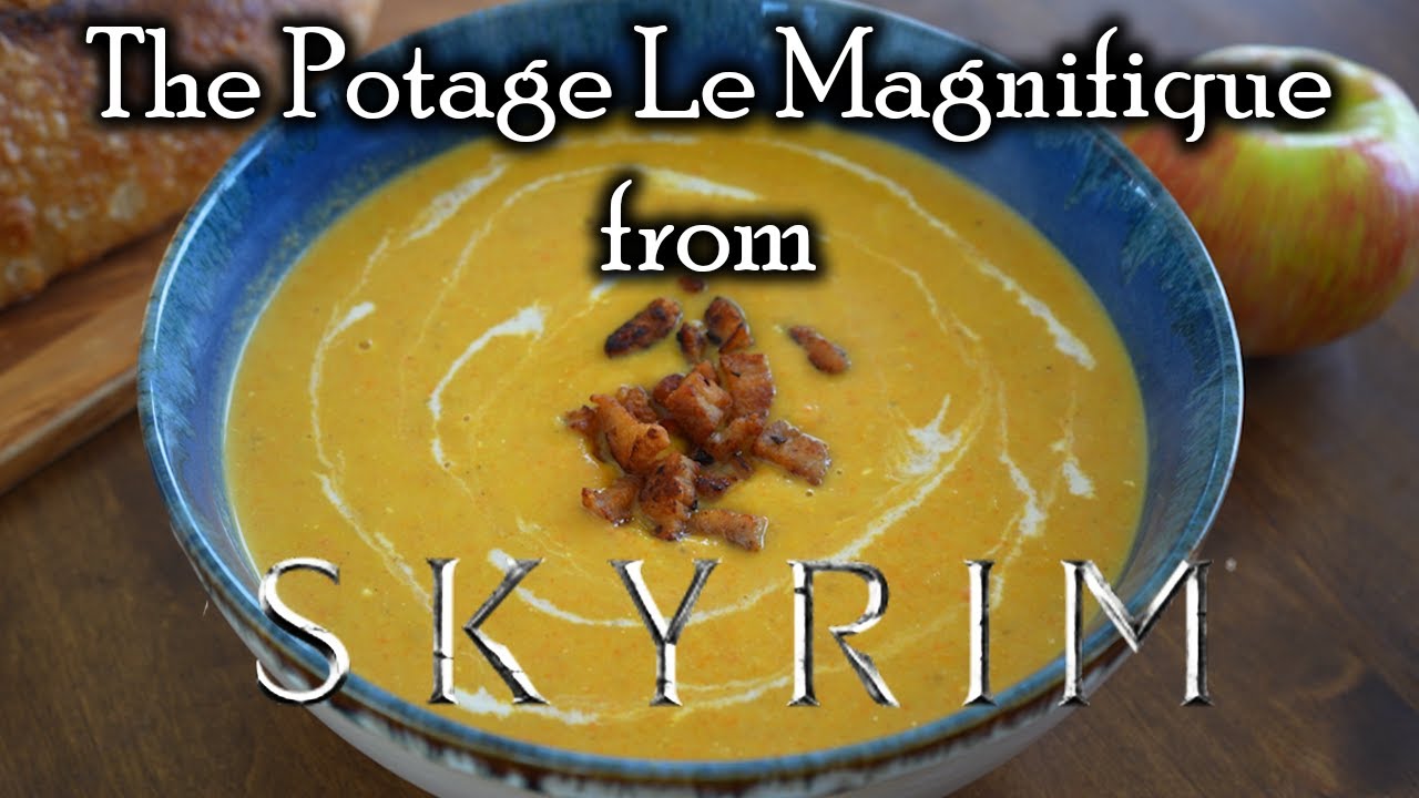 Cómo hacer el Potage le Magnifique de Skyrim la receta real del Gourmet Cómo hacer el Potage le Magnifique de Skyrim: la receta real del Gourmet
