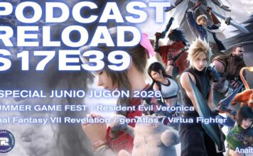 Podcast Reload Episodio 39 Temporada 17 – Especial Junio Jugón 2026: Summer Game Fest (RE Veronica, FFVII Revelation) Podcast Reload Episodio 39 Temporada 17