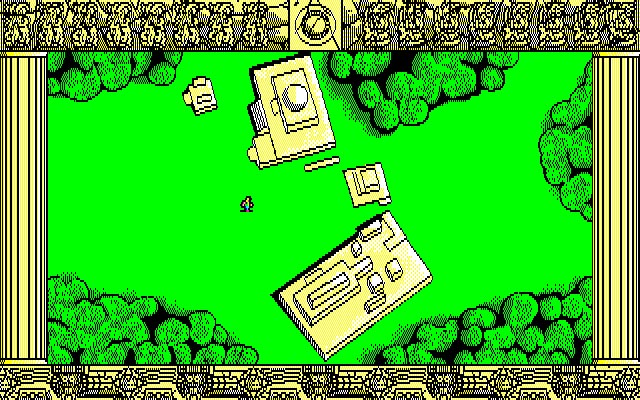 Taiyou no Shinden de Falcom, lanzado en 1986 para PC-8801. Como se describe a continuación, la sensación de exploración en este juego influenció la creación de Ys, aunque ahora parezca simplista.