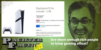 Pachter Factor Live E83 – ¿Hay suficientes personas adineradas para mantener a flote la industria de los videojuegos? Pachter Factor Live E83