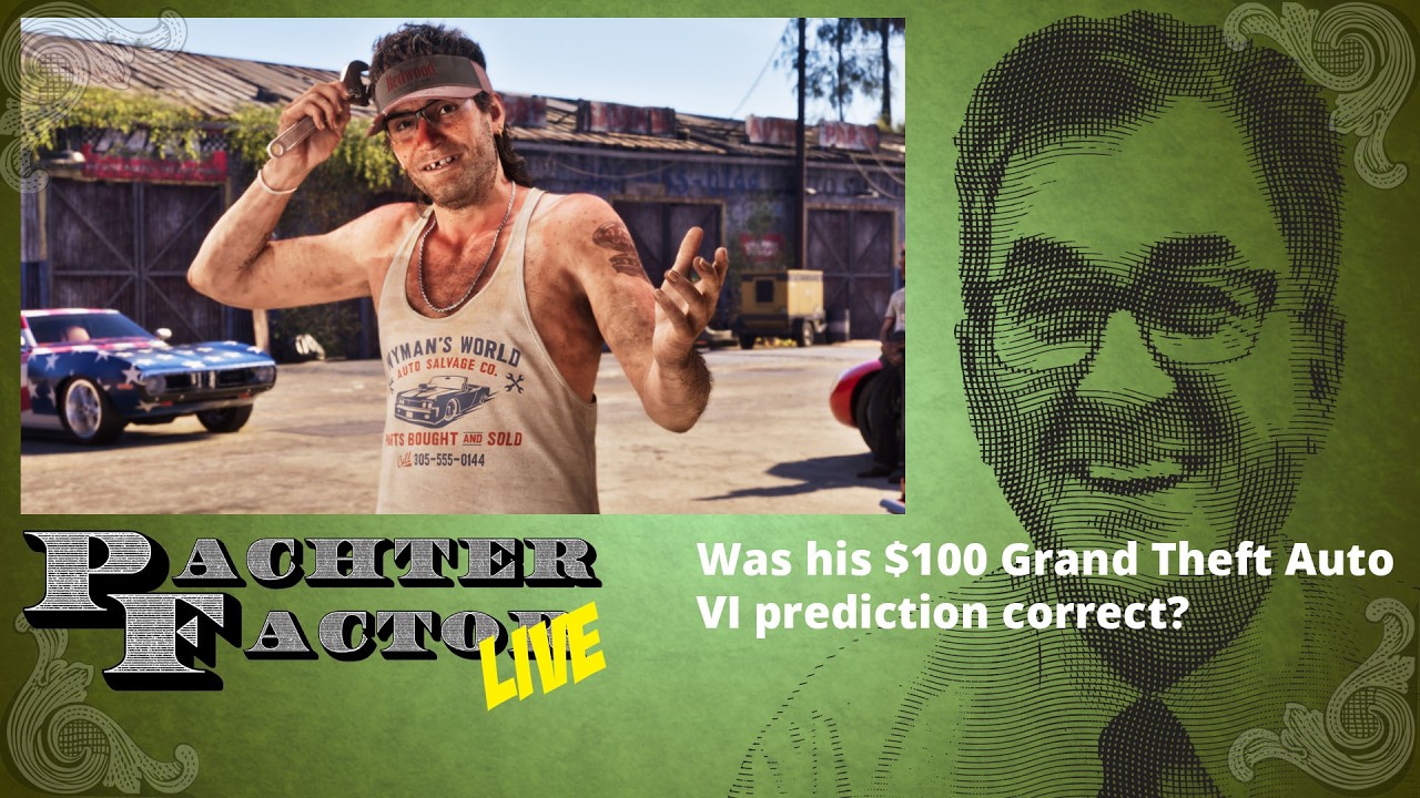 Pachter Factor Live E87 - Acertó en su predicción de que GTA 6 costaría 100 dólares Pachter Factor Live E87 - Acertó en su predicción de que GTA 6 costaría 100 dólares