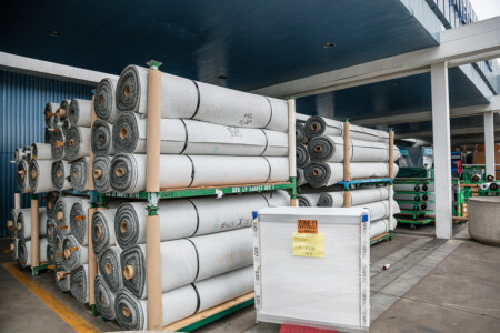 E3 utiliza 4,5 millas de la alfombra de pasillo E3 2016