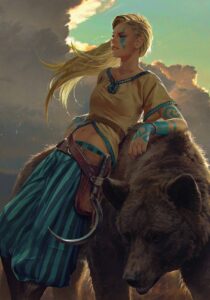 Título: Gedyneith Flaminica
Nombre del artista: Anna Podedworna
Juego: GWENT: The Witcher Card Game
Software: Various GWENT-Gedyneith-Flaminica