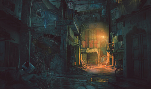Uncharted-The-Lost-Legacy-War-Torn-Back-Alley